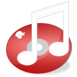iTunes Red Vector Icons free download in SVG, PNG Format